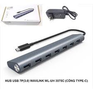 Bộ hub chuyển đổi 7 cổng usb 3.0 wavlink wl-uh 3075c
