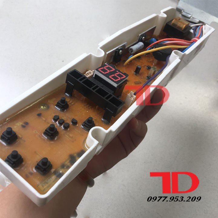 Bo mạch máy giặt SANYO 6 nút F700ZT hàng tháo máy