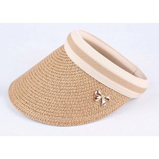 Mũ cói nửa đầu đi biển