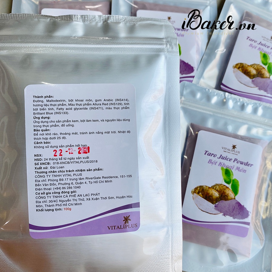 Bột Trái Cây Vital Plus - Khoai Môn