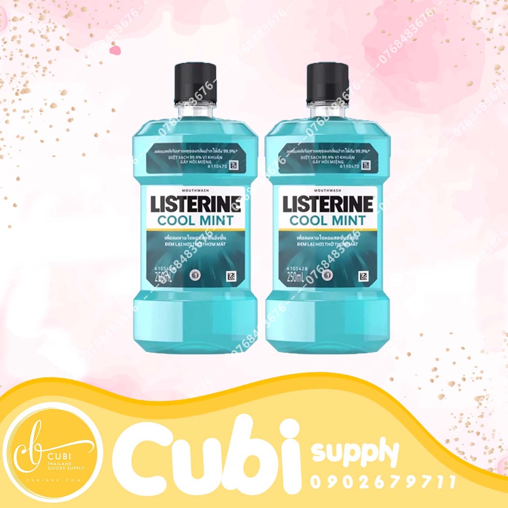 Nước súc miệng Listerine Thái - 250ML