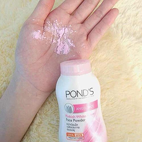 Phấn Phủ Dạng Bột Pond's Kiềm Dầu Pinkish White Glow Face Powder 50g