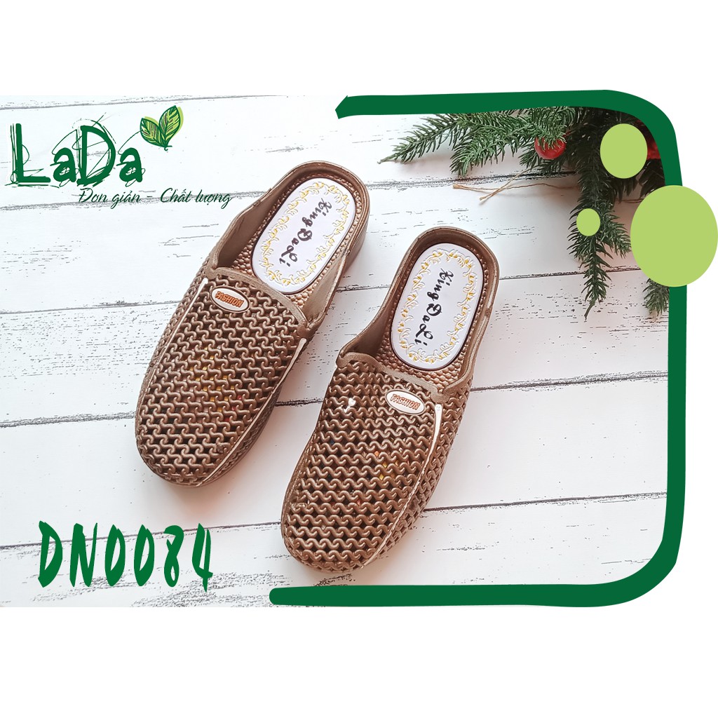 Dép Nhựa Bít Đầu Nữ Có Lỗ Thông Hơi