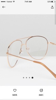 [Có sẵn - Có bill] kính asos săn sale web uk