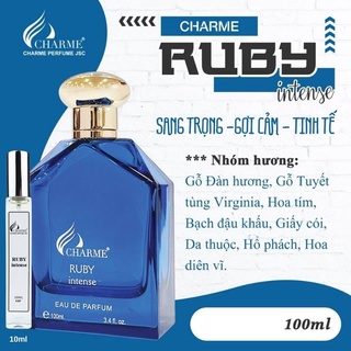 Nước hoa Charme Ruby Intense 10ml