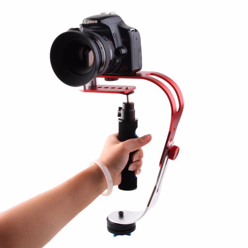 Tay cầm quay phim chống rung  cho camera và điện thoại