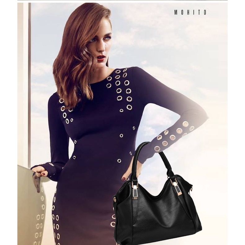 Hàng Có Sẵn Túi tote Đeo Vai Cầm Tay Siêu Mềm Sức Chứa Lớn Phong Cách Âu Mỹ Cho Nữ