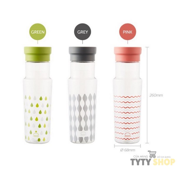 Bình nước Lock&Lock bằng nhựa Tritan 500ml ABF692 - HÀNG CHÍNH HÃNG
