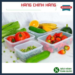Hộp bảo quản thực phẩm ngăn mát sunhouse biozone 440ml, 680ml, 980ml, 2500ml, 2600ml,3600ml,4500ml,6500ml,7500ml, 8700ml