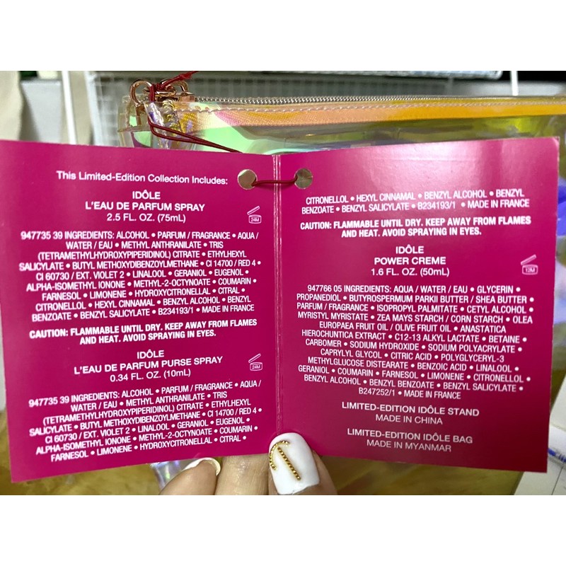 Thanh lý SET NƯỚC HOA LANCOME 5 MÓN [CHÍNH HÃNG] | Thế Giới Skin Care