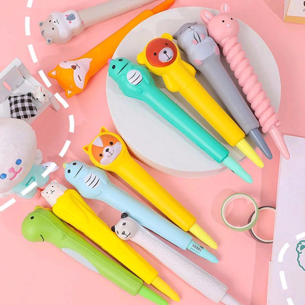 Bút Bi Gel Mềm Mại Thiết Kế Sáng Tạo Dễ Thương