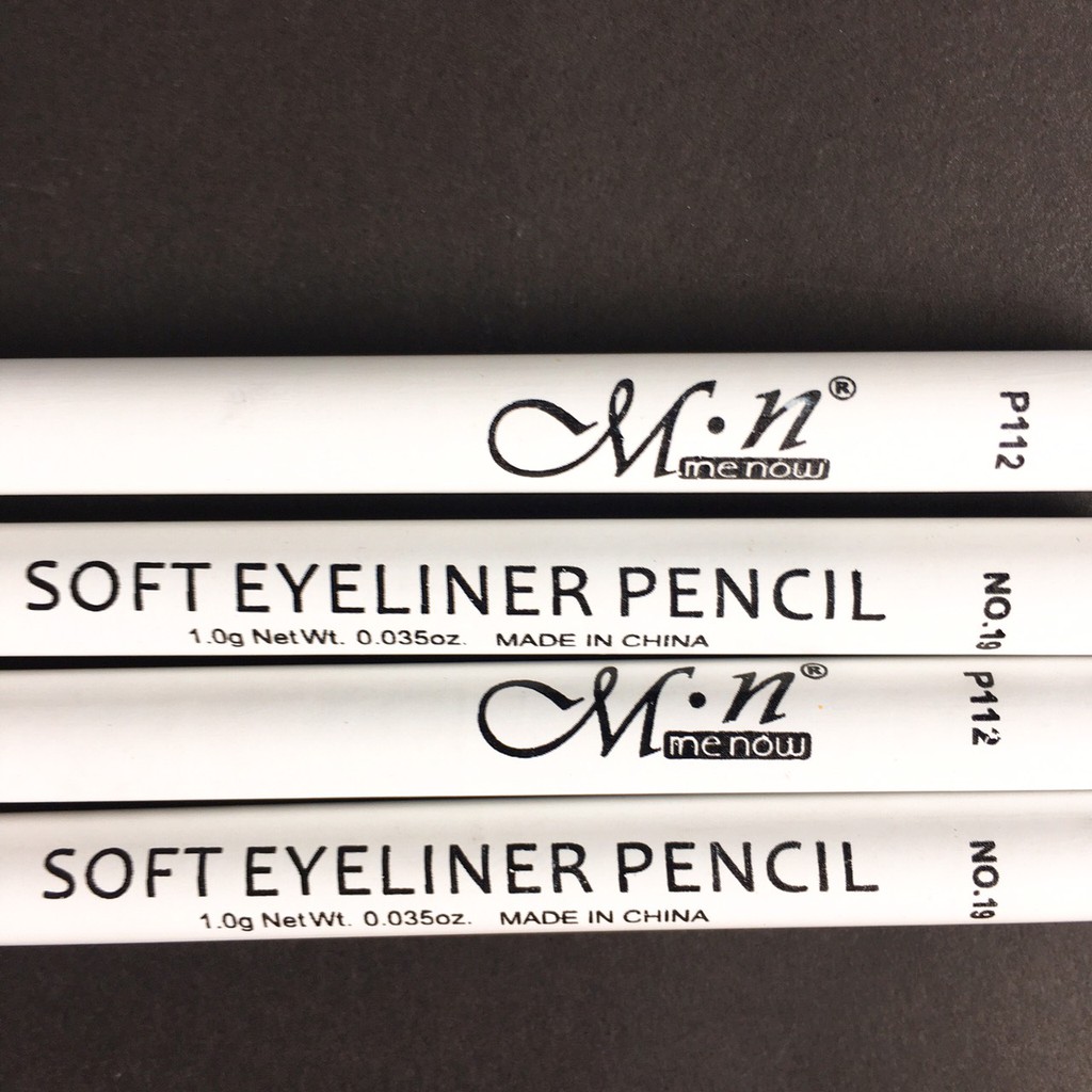 Chì kẻ mắt màu trắng Me Now Soft Eyeliner Pencil No.19