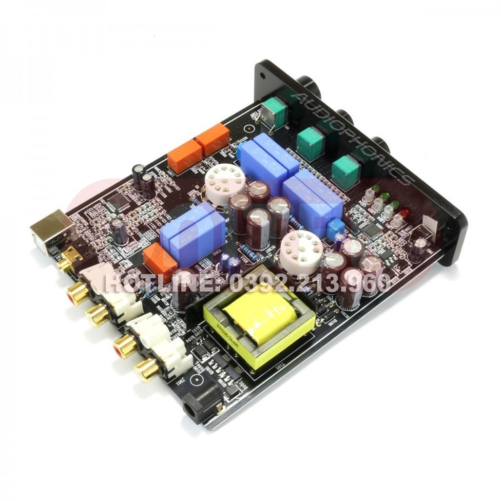 Ampli FX-Audio TUBE 06 DC3909, Ampli Chạy 2 Bóng 6N3 Preamplifier Đèn, Chỉnh BassTreble