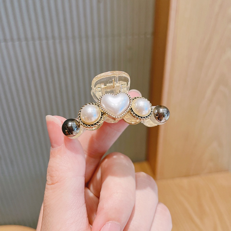Kẹp tóc càng cua SIBBI cặp tóc hàn quốc mini đính đá sang chảnh SB0021