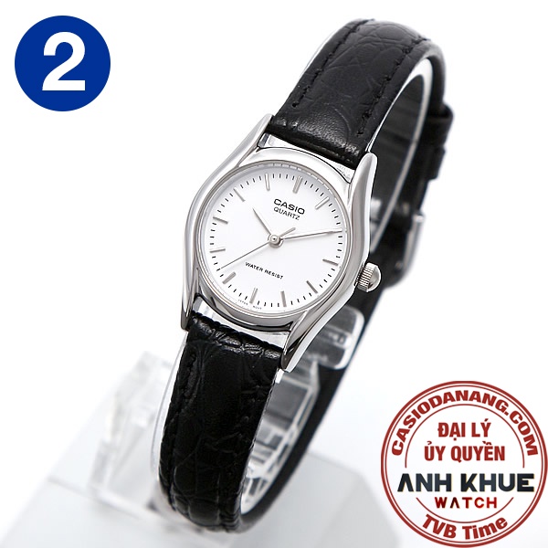 Đồng hồ nữ dây da Casio chính hãng Anh Khuê LTP-1094 Series (23mm)