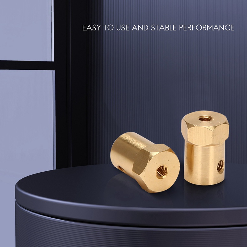 Bộ 4 Đầu Nối Trục Bánh Xe 5mm Sang 12mm Cho WPL B14 B16 B24 B36 C14 C24 MN D90 D91 RC