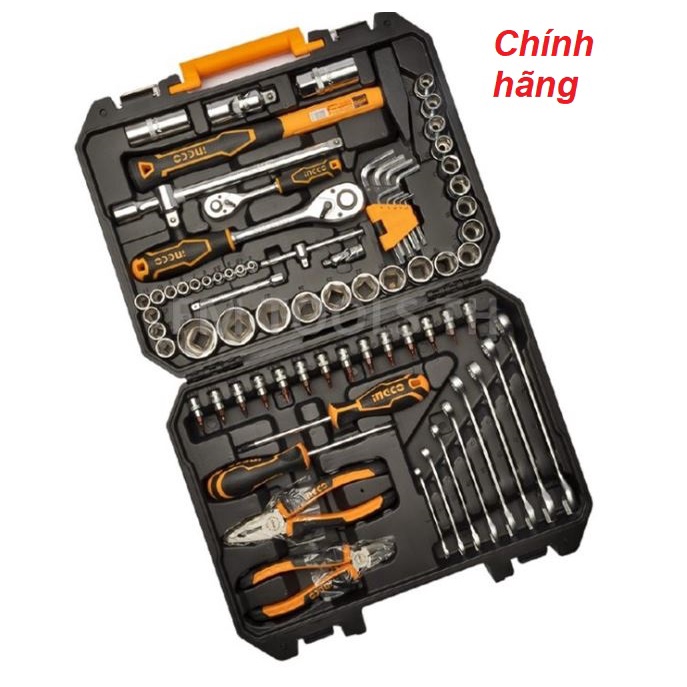 ĐỒ NGHỀ INGCO Bộ 77 công cụ HKTHP20771 (Cam kết Chính Hãng 100%)