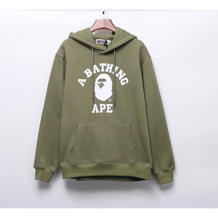 BAPE Áo Hoodie Vải Cotton In Họa Tiết Thời Trang Cho Nam Và Nữ