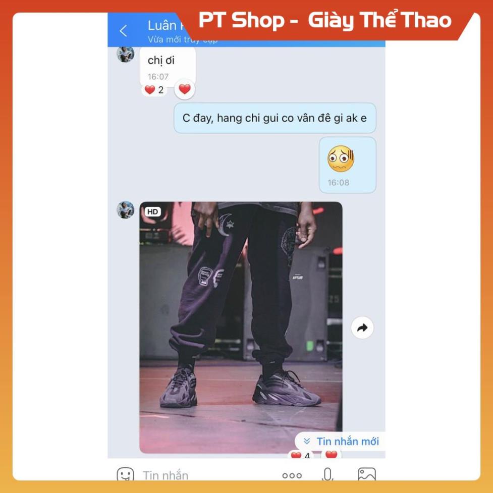 Freeship+ Hàng Xịn]  Giày thể thao yz700 nam nữ Full Đen hàng siêu đẹp, Giày nam nữ cao cấp Sneaker