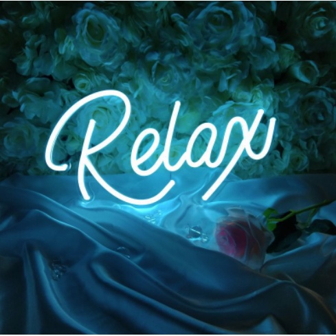 Đèn Led Neon theo yêu cầu theo tên chữ decor trang trí phòng ngủ dán tường