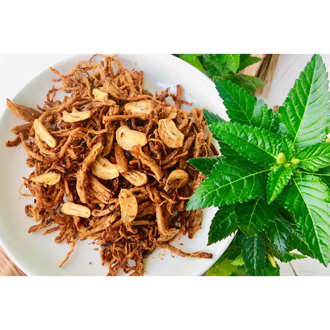 500G KHÔ HEO CHÁY TỎI THƠM NGON ĐẶC BIỆT [HUDO MART] | BigBuy360 - bigbuy360.vn