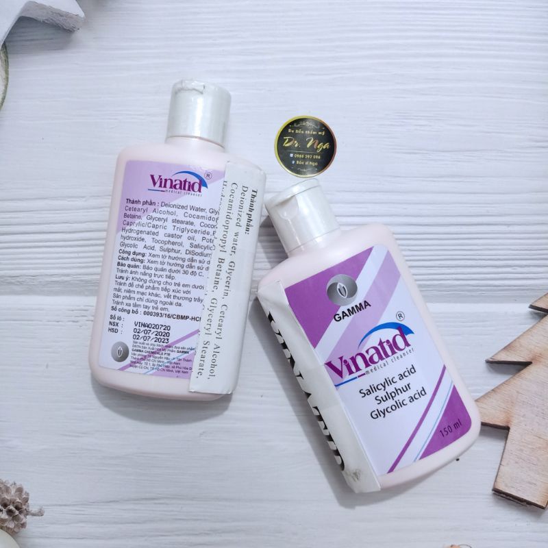 ✔️ Sữa tắm gội vinatid 150ml