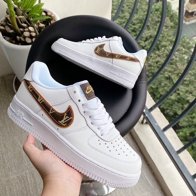 GIÀY A.F LV DA THẬT CAO CẤP [ FREESHIP + BOX ]