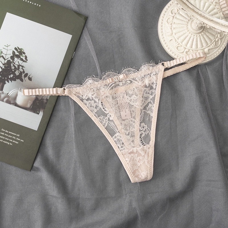 Quần lọt khe ren 8001 Sexy gợi cảm Quần Lót Ren Sexy Lọt Khe chun hông gợi cảm ôm dáng tạo đường cong quyến rũ