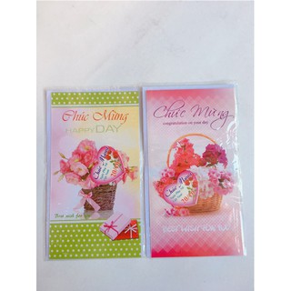[GIÁ SỈ/ BUÔN] Combo 10 chiếc bưu thiếp chúc mừng siêu đẹp mẫu mới