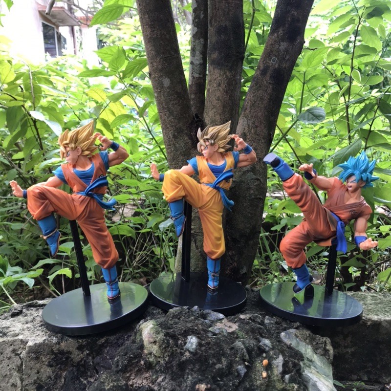 &lt;Có đế&gt; Mô hình figure Super Saiyan - Vegeta - Trunks trong Dragon ball