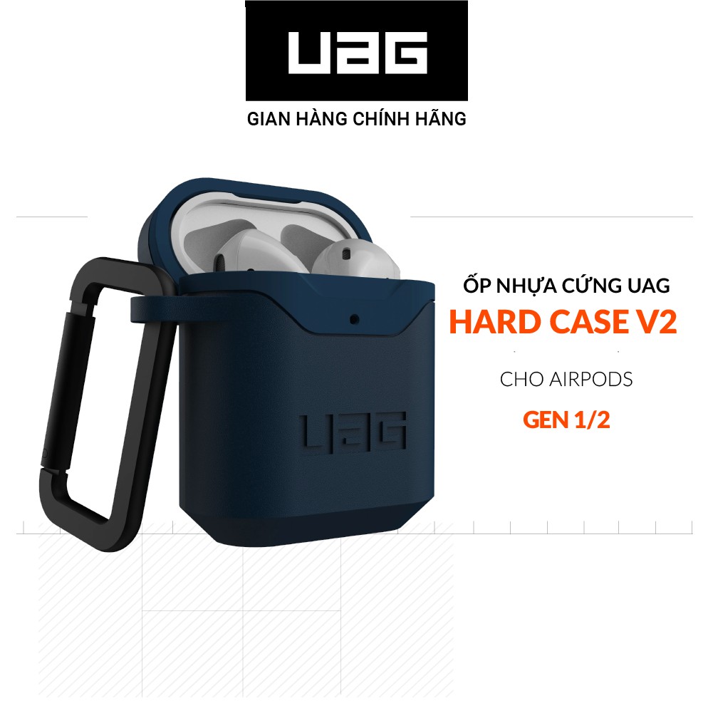 [Mã ELMALL300 giảm 7% đơn 500K] Ốp nhựa cứng UAG Hard Case V2 cho AirPods Gen 1/2