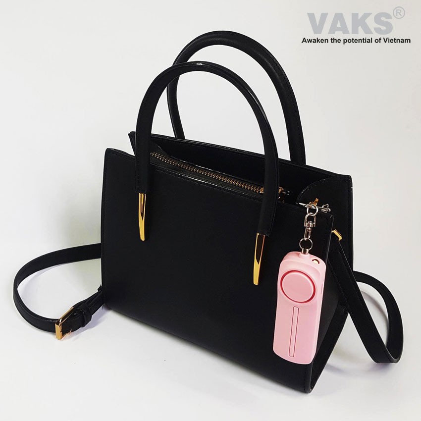 MÓC KHOÁ PHÒNG THÂN SA-9400: thiết bị báo động cá nhân, có tích hợp đèn pin tiện lợi