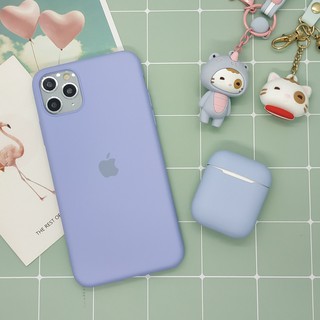 Ốp iphone dẻo chống bụi bẩn, chống vân tay màu tím mộng mơ các đời máy