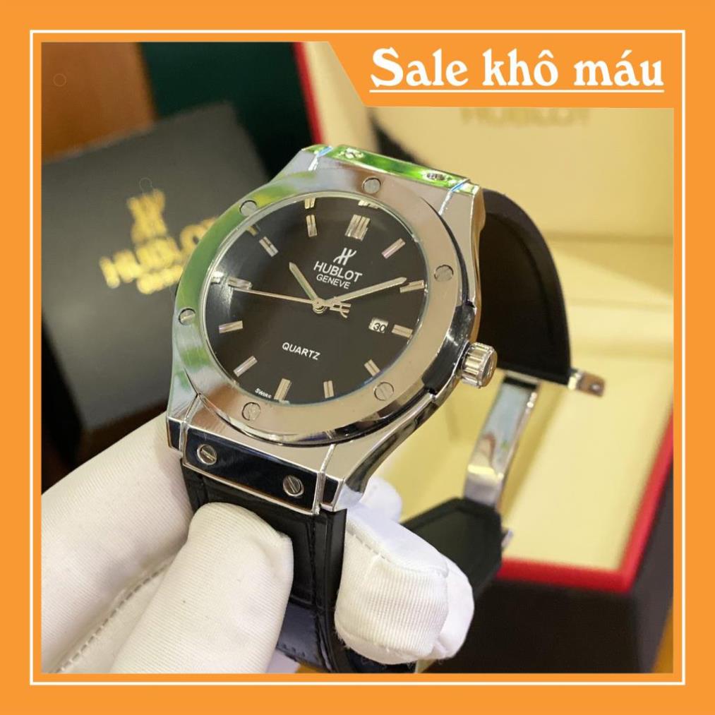 Đồng hồ Hublot Nam- máy pin kim thể thao, dây silicon cao cấp bảo hành 12 tháng DH201 - Shop6906