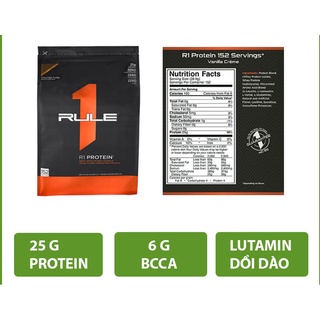 500gam Rule One Whey Protein Isolate Tăng Cơ Giảm Mỡ - WheyFitness