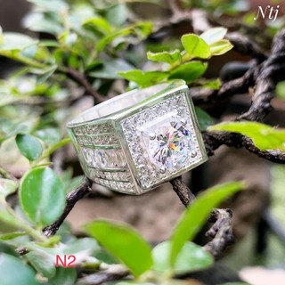 NHẪN NAM BẠC TA CAO CẤP 925
