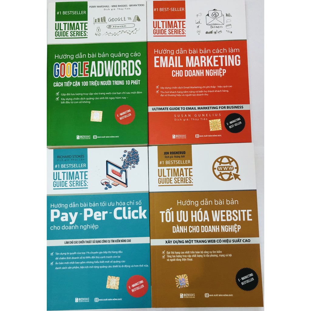 Sách Combo Ultimate Guide Series: Tuyệt Kĩ Marketing Thời 4.0