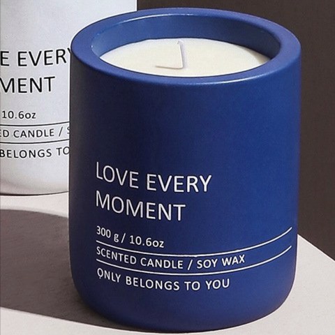 Nến Thơm Tinh Dầu Sáp Đậu Nành Ceramic Candle - Love Every Moment
