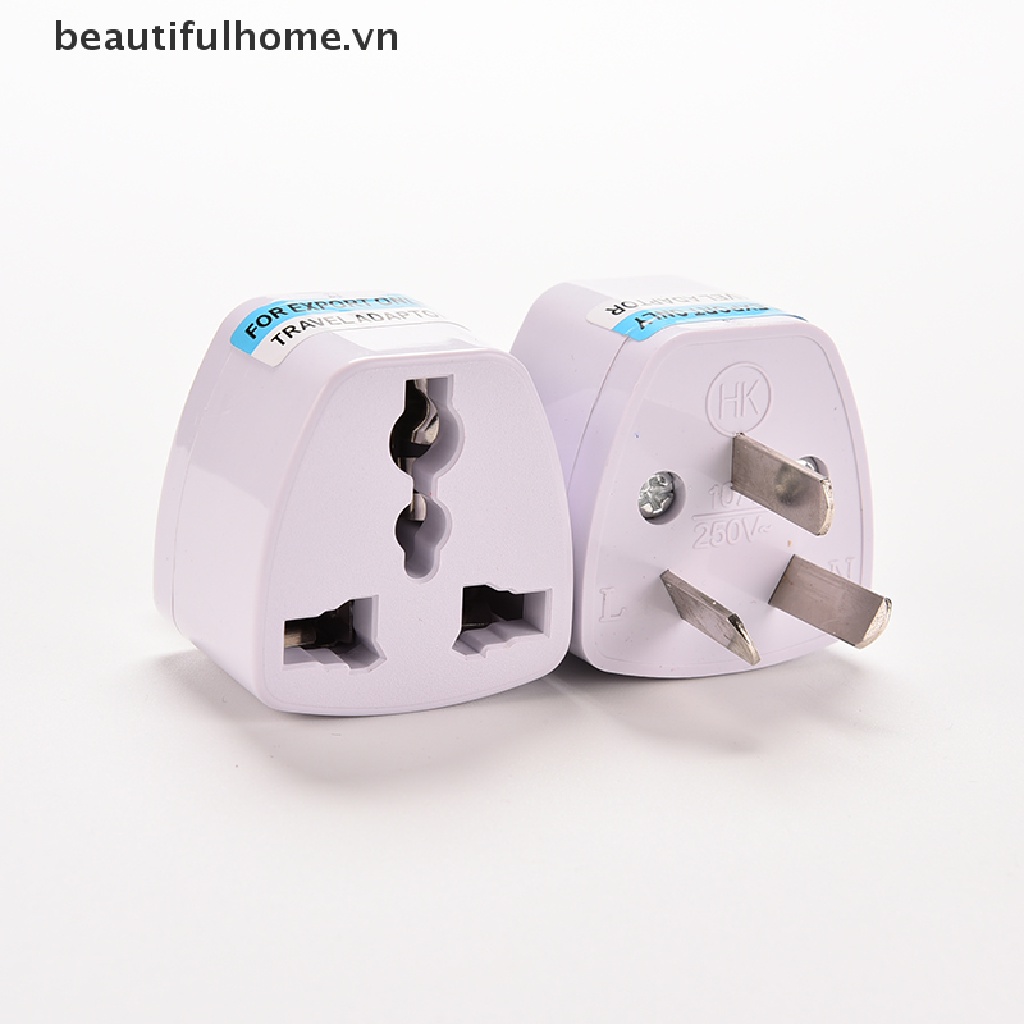 Đầu Chuyển Đổi 3 Pin Từ Us Eu Sang Au Australia Chất Lượng Cao