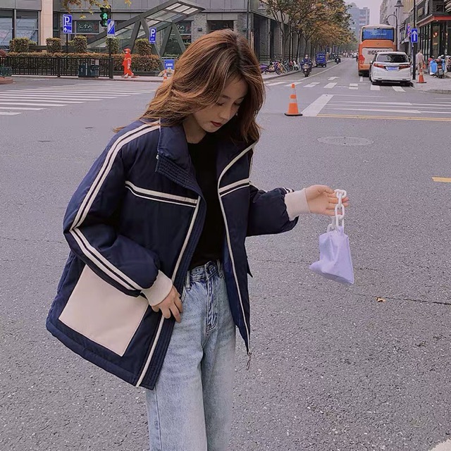 🧷 Áo Phao cổ trụ túi nắp màu thể thao cực dày dặn (Có video) 📍 Hàng order