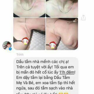 Dầu tắm thảo dược mẹ và bé Cầu Bình An