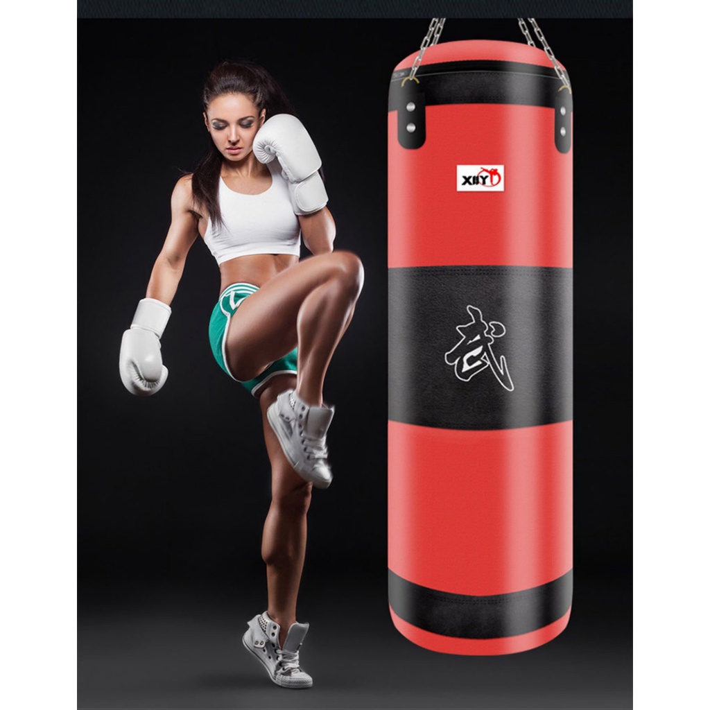 Bao Đấm Boxing GERBOSS Nhập Khẩu Chính Hãng Tặng Kèm 1 Bộ Găng Và Quấn Tay Cao Cấp