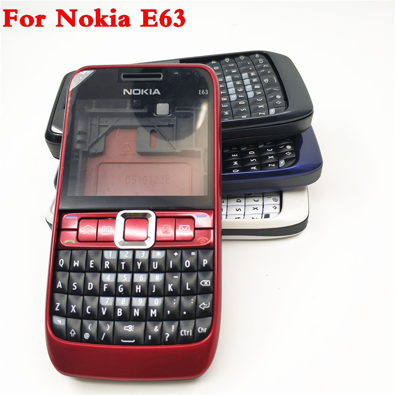 New Full Complete Mobile Phone Housing Cover Case+English Keypad For Nokia E63