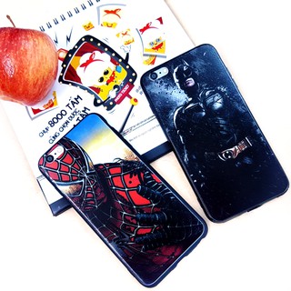 ỐP LƯNG SILICON 4D SIÊU ANH HÙNG MARVEL cho IPHONE