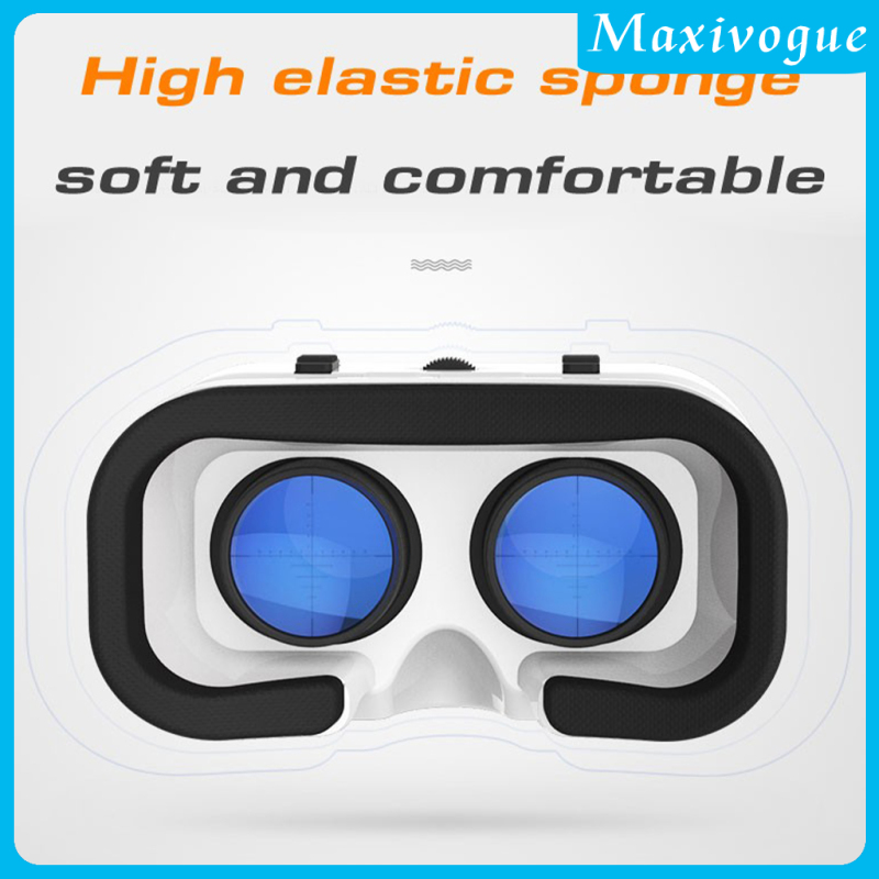 [MAXIVOGUE]3D VR Virtual Reality Glasses for 4.7\'\'-6.53\'\' Smartphone VR Games and 3D Movies