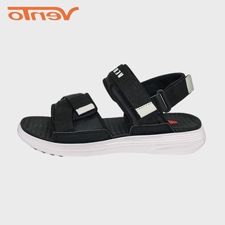 Giày Sandal Nam Nữ Vento Chính Hãng NB57 Đen Ghi
