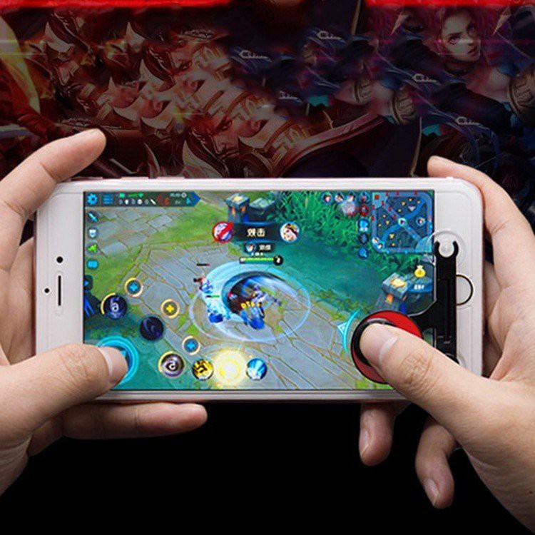 Nút Bấm Joystick Q9 Chơi Game Mobile Đế Bám Dính Siêu Tốt (Màu Ngẫu Nhiên)