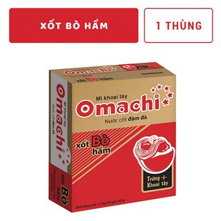 Mì Omachi 80G (Thùng 30 Gói)