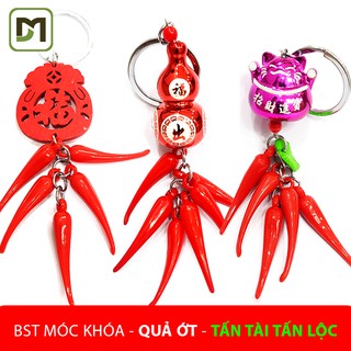 BST Móc khóa Chùm Ớt Phong thủy - Tấn tài tấn lộc