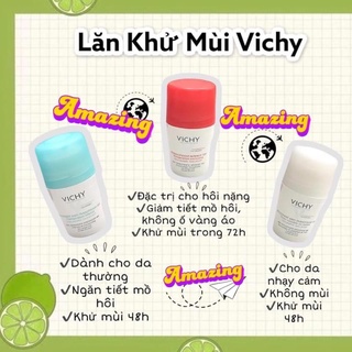 LĂN KHỬ MÙI VICHY